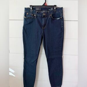 J Crew Blue Denim Toothpick Women's Jeans